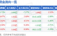 股票行情快报：中国软件（600536）8月25日主力资金净卖出3.06亿元